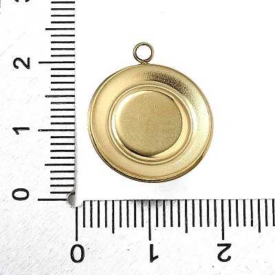 Plastic Pearl Pendants STAS-Q360-03E-G-1
