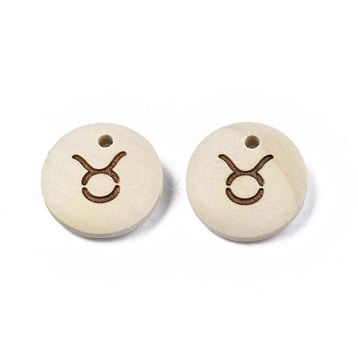 Laser Out Wood Pendants WOOD-S053-51F-1