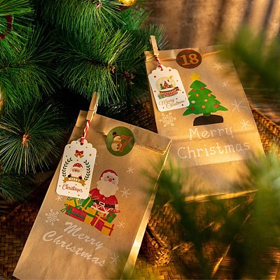 Christmas Theme Paper Bags CARB-H028-01-1