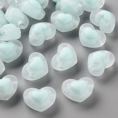 Transparent Acrylic Beads X-TACR-S152-08C-10-1