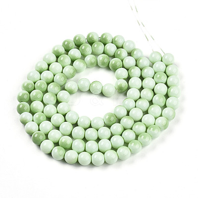 Baking Paint Glass Beads X1-DGLA-N012-8mm-04-1
