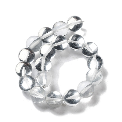 Synthetic Moonstone Beads Strands G-P528-J03-09-1