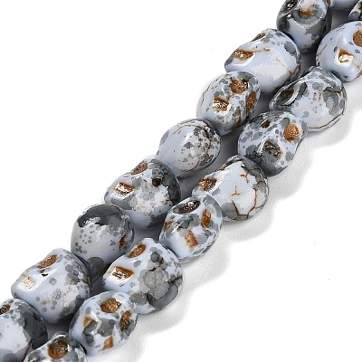 Synthetic Turquoise Beads Strands TURQ-F019-02I-1
