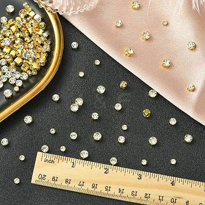 150Pcs 3 Styles Sew on Rhinestone KK-YW0002-74-1