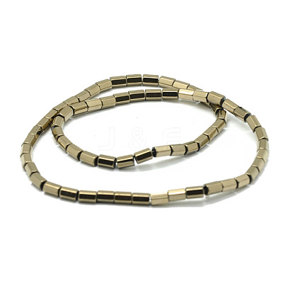 Electroplate Non-magnetic Synthetic Hematite Bead Strands G-F300-38A-06-1