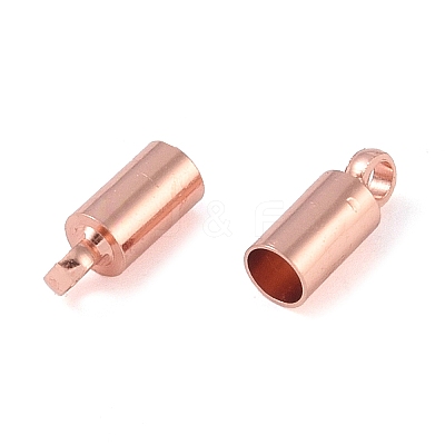Brass Cord Ends EC038-RG-NF-1