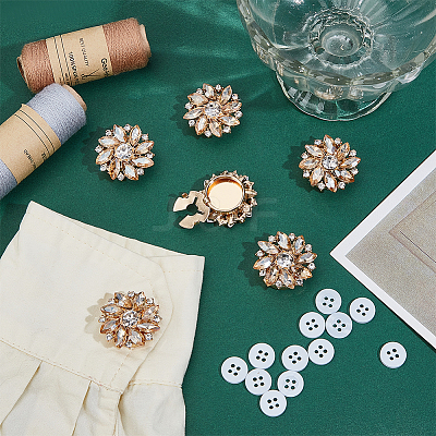 Alloy Cufflinks & Plastic Buttons HJEW-NB00243-1