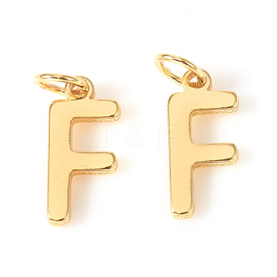 Brass Charms X-KK-I672-01F-G-1