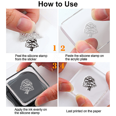 Custom PVC Plastic Clear Stamps DIY-WH0448-0356-1