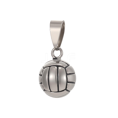 304 Stainless Steel Pendants STAS-OY013-10P-1
