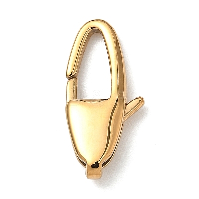 304 Stainless Steel Lobster Claw Clasps STAS-B089-01H-G-1