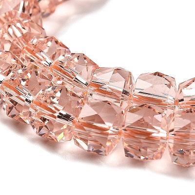 Transparent Glass Beads Strands EGLA-K071-01B-1