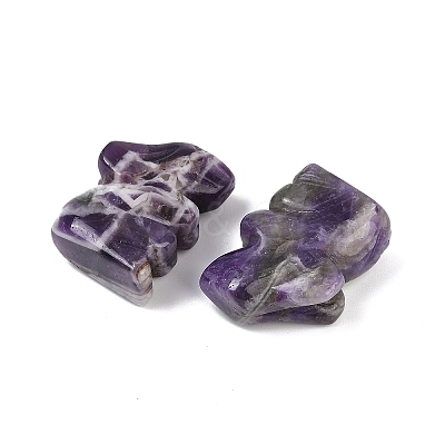 Natural Amethyst Rabbit Display Decorations G-R007-02E-1