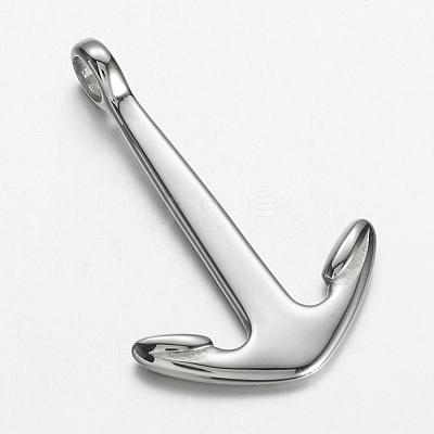 Tarnish Resistant 304 Stainless Steel Pendants STAS-E133-046P-1