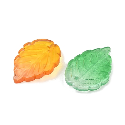 Transparent Handmade Lampwork Beads LA-CBA5F4F-04-1