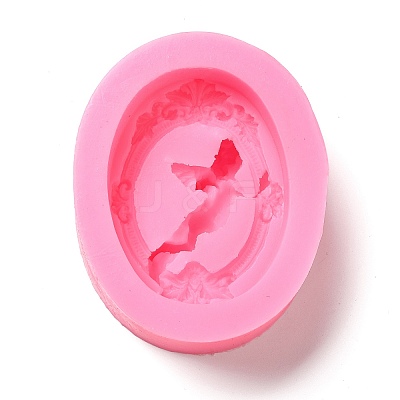 DIY 3D Angel Figurine Statue Silicone Molds DIY-G095-01F-1