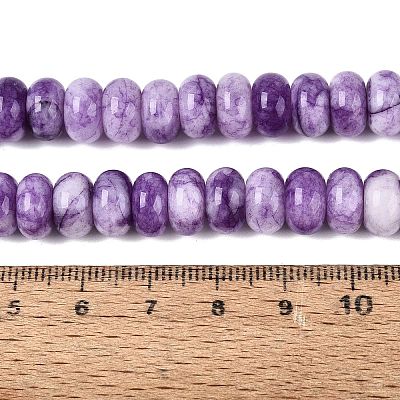 Natural White Jade Beads Strands G-Q613-01F-25-1