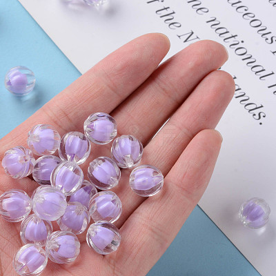 Transparent Acrylic Beads TACR-S152-07A-SS2114-1