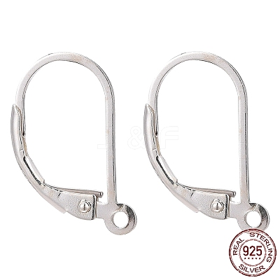 925 Sterling Silver Leverback Earring Findings LS-STER-T002-227S-1