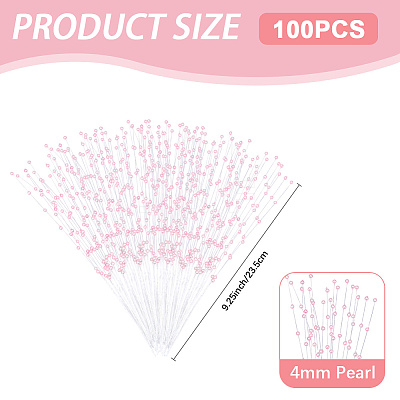 Plastic Imitation Pearl Artificial Flower Bouquet FIND-WH20003-87B-1