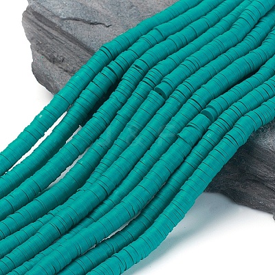 Handmade Polymer Clay Beads CLAY-R067-8.0mm-B07-1