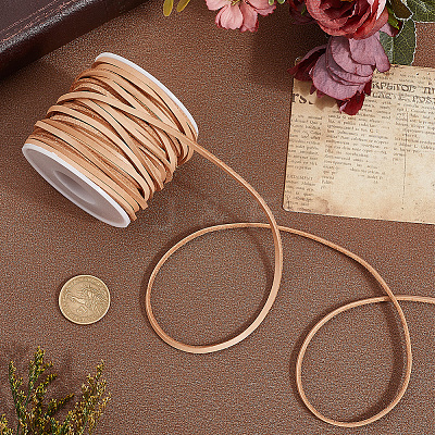 20 Yards Flat Leather Cords WL-CL0001-16C-1