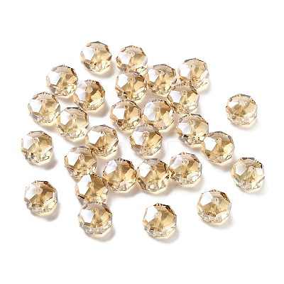 Electroplate Glass Beads EGLA-A043-03-PL02-1