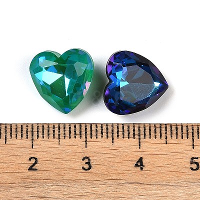 Glass Rhinestone Cabochons GLAA-K069-22C-1