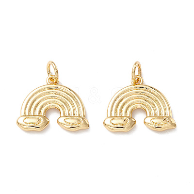 Rack Plating Brass Pendants KK-M221-03G-RS-1