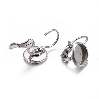 Tarnish Resistant 304 Stainless Steel Leverback Earring Findings STAS-H423-03P-1