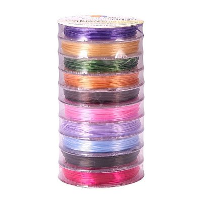 Flat Elastic Crystal String EW-PH0001-0.8mm-04-1