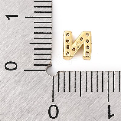 Rack Plating Brass Micro Pave Cubic Zirconia Cabochons KK-F874-04G-N-1