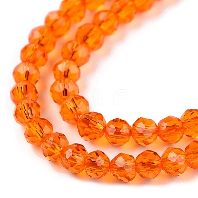 Glass Beads Strands EGLA-T021-01J-1