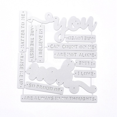 Carbon Steel Cutting Dies Stencils DIY-I083-04P-1