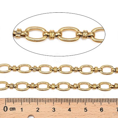 304 Stainless Steel Oval Link Chains CHS-C014-10G-1