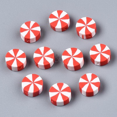 Handmade Polymer Clay Beads CLAY-N011-019A-1