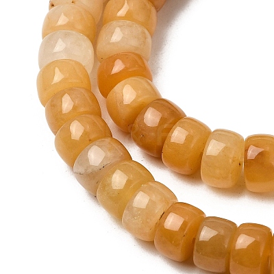 Natural Topaz Jade Beads Strands GG-CBA792A-G01-4x7mm-1