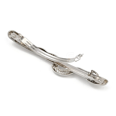 Alloy with Iron Clip Hair Barrettes LS-PHAR-G014-05C-P-1