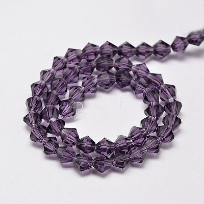 Transparent Glass Beads Strands EGLA-A039-T2mm-D04-1