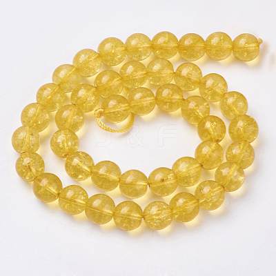 Citrine Beads Strands X-G-C076-10mm-6A-1