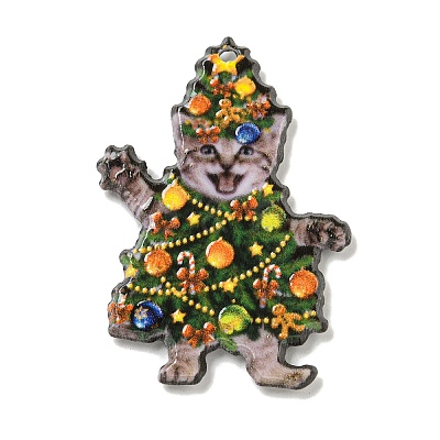 Christmas Acrylic Pendants MACR-U005-05C-1