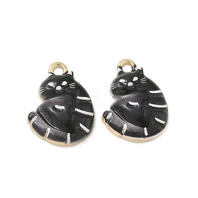 Alloy Enamel Pendants ENAM-K076-35G-08-1