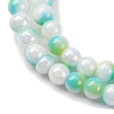 Glass Beads Strands LAMP-R020-04H-1