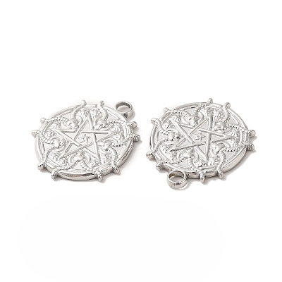 Non-Tarnish 304 Stainless Steel Pendant LS-STAS-H212-25P-1