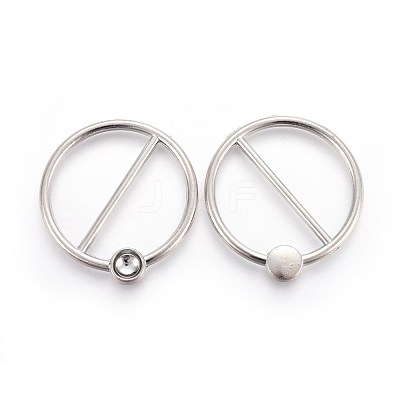 Alloy Buckle Clip PALLOY-WH0056-06P-1