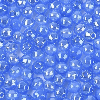 Opaque Colours Glass Seed Beads SEED-N007-34I-1