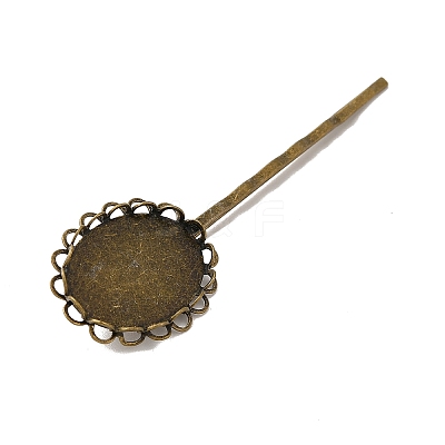 Iron Hair Bobby Pin Findings X-PHAR-Q039-AB-1