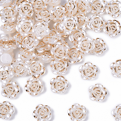 50Pcs Plastic Beads FIND-YW0008-17B-1