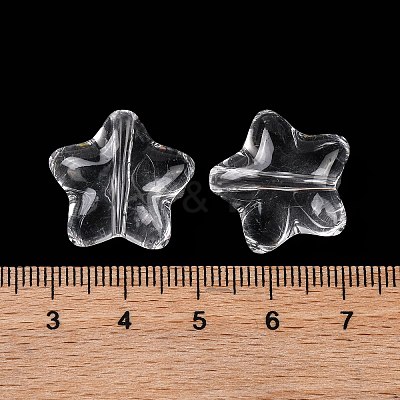 Transparent Acrylic Beads OACR-M011-03-1