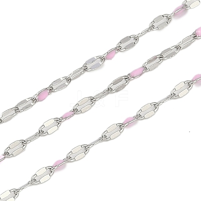 Brass Dapped Chains AJEW-Q153-02P-13-1